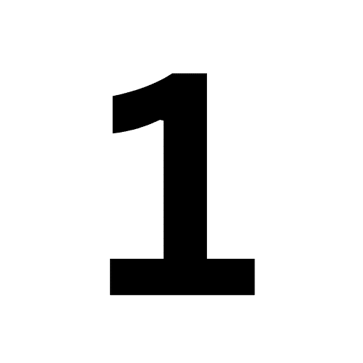 one